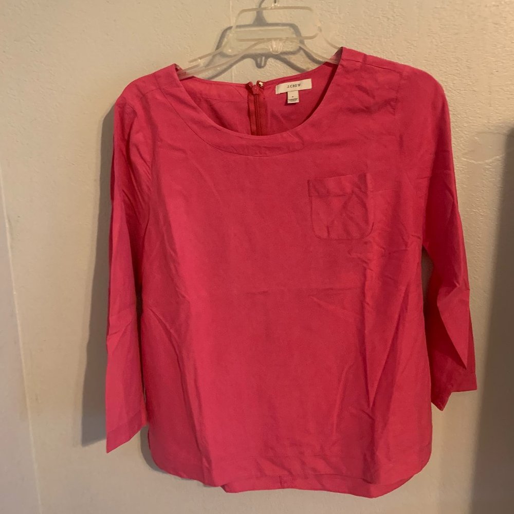 J. Crew Silk Shirt